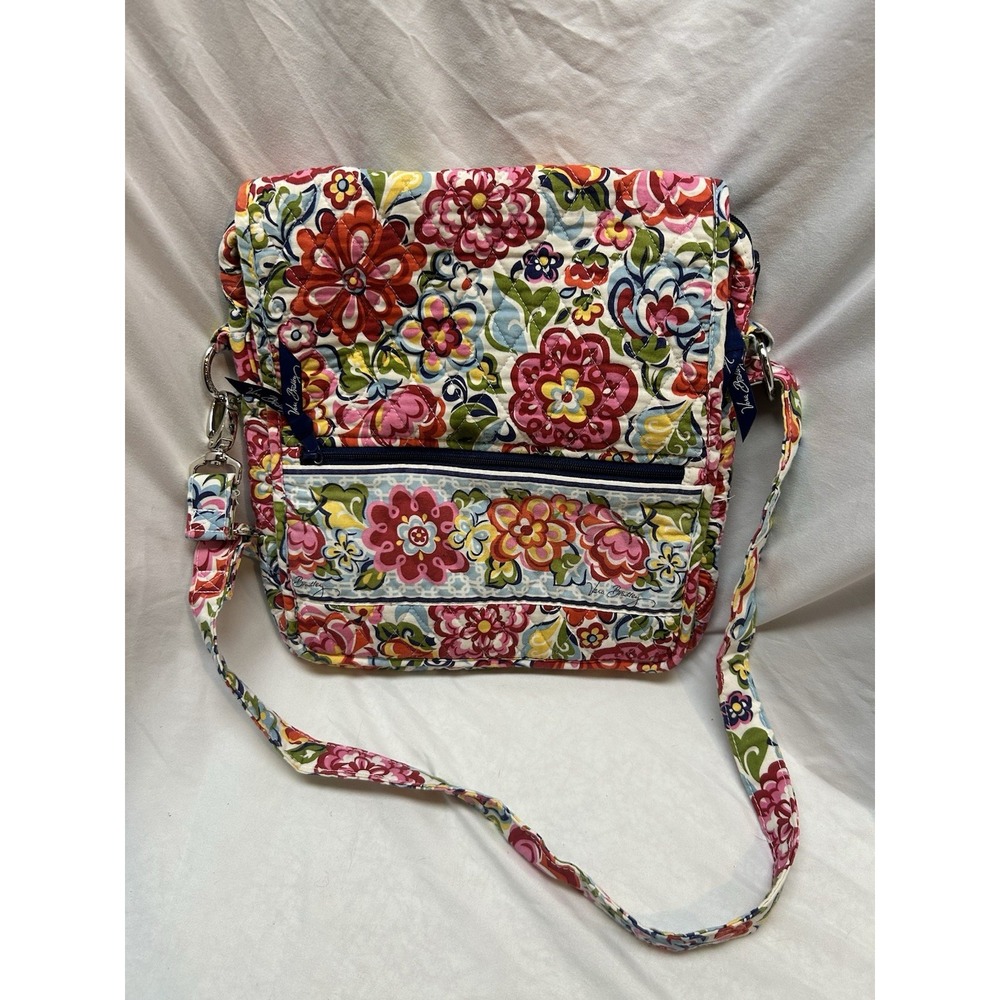 Vera Bradley HOPE GARDEN floral MAILBAG Purse MESSENGER Hipster CROSSBODY Bag
